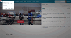 Desktop Screenshot of lahsa.org