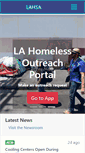 Mobile Screenshot of lahsa.org